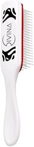 The Curl Definer DIVINA BLK spazzola Denman® styling e definizione per capelli mossi ricci e super-ricci