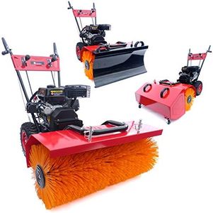 KnappWulf, spazzatrice KW250E con 80 cm di larghezza spazzamento.