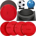 7 Pieces Bowling Sanding Pads Cup S