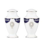 Lenox Empire Pearl Indigo Salt and Pepper Shaker, 0.8 LB, White