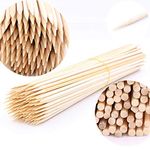 Royals Bamboo Skewers Sticks 12 inch, 100pc | Frying, Grilling, Roasting Sticks |Barbeque Sticks |Grilling Skewers Sticks |Wooden Skewers|