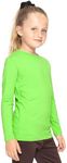 Girl's Long Sleeve Crew Neck Top Ne