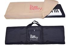 Blueberry KB-40 Keyboard Padded Gig Cover bag and Dust Cover Compatible With Casio CT-S1FH/CT-S1/CT-S400/CT-S200/LK-S250/CT-S300/CT-S100/CTK-2550/CTK-3500/CT-X700/CT-S195/CTK-1550 Keyboard