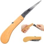 KAKURI Bamboo Saw Folding 4/'' for Bamboo Cutting, Japanese Pull Saw Razor Sharp Japanese Steel Blade, Mini Pocket Hand Saw for Bamboo Crafts, Hobby, Foldable Wood Handle, Made in JAPAN