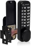 XFORT Digital Door Lock Matt Black,