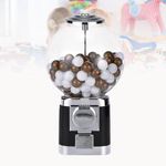 NZVZGKTNTW Gumball Machine,1.26in Ball Bulk Vending Machine W/Key Classic Bubble Capsule Toys Dispenser, Automatic Capsule Vending Machine For Retail Stores(Black)