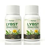 Powerful Ready-to-Use Weed & Root Remover Liquid 100ml – Fast Acting Herbicide for Gardens, Lawns, Driveways & Outdoor Surfaces Remove Weeds from Root Permanently (Pack of 2)