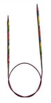 KnitPro KP20315 40 cm x 8 mm Symfonie Fixed Circular Needles, Multi-Color