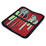 AVIS Medical Tool Kit With Set Of 3 Goniometer, Knee Hammer, ⁠256Hz Tuning Fork, Measuring Tape and Torniquet Belt | Medical Kit | Physiotherapy Kit (7 Items in one Medical Set)