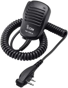 Icom HM-158LA Compact Speaker Mic w/ Alligator Clip