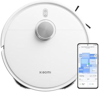 Xiaomi S40 Pro Robot Vacuum & Mop 2-in-1, 15,000 Pa Suction, LiDAR Navigation, Dual Extendable Arms for Edge Cleaning, Auto-Lifting Mop for Carpet, Large Water & Dust Tanks, 180㎡ Coverage, App control