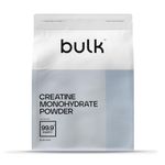 Bulk Creatine Monohydrate Powder, Micronised, Unflavoured, 100g, 20 Servings, Packaging May Vary