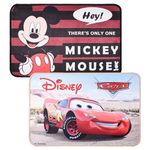 Heart Home Disney Door Mat | Floor Door Mat | Door Entrance Mat | Anti-Slip Door Mat | Door Mats for Outdoor & Indoor | Door Mat for Living Room | Pack of 2 | Multi