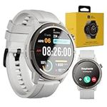 AGM Legion Smart Watch with Bluetooth Calling, AMOLED Touchscreen Fitness Watch, 100+ Sports Modes, 24/7 Heart Rate Sleep SpO2 Monitor, DIY Dial, IP68 Waterproof, Compatible with Android & iOS