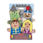 Melissa & Doug Palace Pals Hand Puppets | Puppets & Theaters | Soft Toy | 2+ | Gift for Boy or Girl