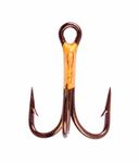 Eagle Claw Lazer Sharp Treble Hook (50-Pack), Size 2/0