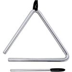 PURE GEWA Club Salsa F835500 Triangle, Chrome, 4 inch