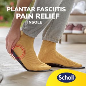 Scholl Plantar Fasciitis Insoles – Arch Support Orthotic Inserts