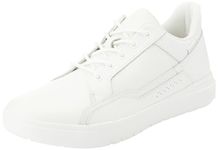 Timberland Men's Allston Low Sneaker, White Full Grain, 9 UK