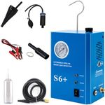Automotive Smoke Machine Leak Detector - Smoke Detector for Car, Built-In Air Pump, Overheat & Anti-Freeze Protection, Universal Compatibility for Cars, Motorcycles,Light Trucks,SUV (With Dashboard)