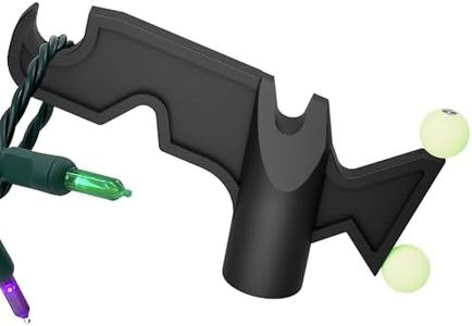 Telescopic Extension Pole & Utility Hook for Christmas Lights