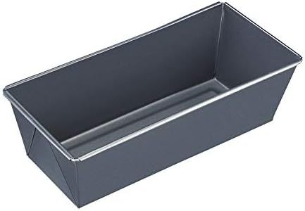 Westmark Molde para pasteles rectangulares, Longitud: 25 cm, Con revestimiento antiadherente, Acero laminado en frío, Back Klassiker, Antracita, 31842270
