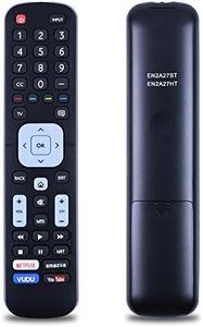 New EN2A27ST Replacement TV Remote Control for Sharp 4K Ultra LED Smart HDTV - LC-32P5000U / LC-40P5000U / LC-43P5000U / LC-50P5000U / LC-55P5000U / LC-60P6000U Television