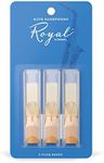 Rico Royal Alto Sax Reeds, Strength 1.5, 3-pack