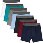 INNERSY Men's Cotton Boxer Briefs S