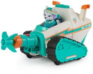 Paw Patrol Everest Deluxe Snowmobile, with Projectile Launcher, Snowboard and Collectible Action Figures, Kids’ Toys for Boys & Girls Ages 3+