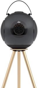 UB+ dB1 Double Bass Bluetooth Speaker | 40W Powerful Hi-Fi Sound with Extreme Deep Bass, 20H Playtime, IPX5 Waterproof & TWS (Satin Metallic Grey) - Premium Bass Boost Technology (Tripod Not Included)
