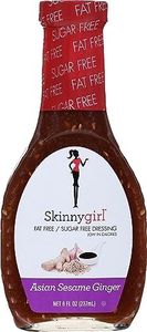 Skinnygirl Fat-Free Salad Dressing, Sugar-Free Asian Sesame Ginger, 8 Ounce