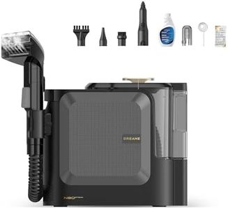 DREAME N20 Steam Portable Carpet Cleaner with Steam & Hot Water Wash, Upholstery Cleaner Machine with Auto-Mix Solution, 17Kpa Powerful Suction, Spot Cleaner for Carpet, Couch, Furniture, Pets, Cars