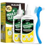2PACK Mou-ld Remover Gel, Tile Grout Cleaner Stain Remover Gel for Washing Machine Cleaner Wall, Sealant, Glass, Kitchen, Sinks