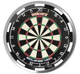 Unicorn Illuminated Dartboard Backboard Surround | Solar Flare | 360 Degrees Non-Glare Lighting | Fits any Standard Dartboard