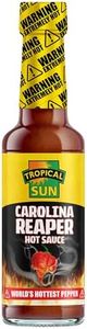 Tropical Sun Carolina Reaper Sauce | Worlds Hottest Chilli | 148ml (Pack of 1)