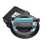 ZUOS 8" Powr-Grip Suction Cup for Granite & Glass Lifting, Vacuum Glass Lifter with Metal Handle and ABS Pump, 220lbs Load Capacity (with Free Case)
