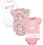 Hudson Baby Baby Cotton Bodysuits, Grandmas Love Tutu