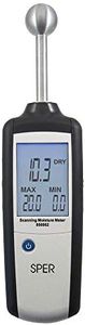 Sper Scientific Scanning Moisture Meter 850002 - Non-Destructive Moisture Detector for Wood & Drywall, Electromagnetic Wave Technology, Portable for Building Inspections & Water Damage Repair