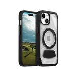 Rokform - iPhone 15 Case, Clear Eagle 3 Series, Dual Magnetic iPhone Cover, Slim Drop Tested Armor (Clear)