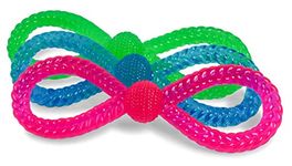 Petface (Toyz by Petface) Twist Tugger, Blue/Green/Pink