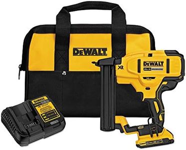 DEWALT DCN681D1 20V MAX XR 18 Gauge Cordless Narrow Crown Stapler Kit