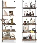 aboxoo Ladder Shelf 2PCS Open Books