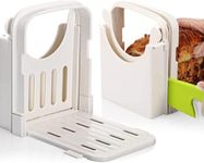 Foldable Bread Slicer - Convenient Toast Cutter for Homemade Bread, Compatible with Bread Makers and Machines