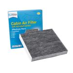 EZfiltr (CF10285) Replacement Cabin Air Filter with Activated Carbon for Select Toyota/Lexus/Scion/Subaru/Land Rover/Jaguar/Pontiac