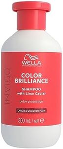 Wella Professionals Invigo Color Brilliance Shampoo professionale capelli , Con vitamina E per colori protetti e radiosi, Per capelli spessi 300 ml