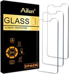 Ailun Glass Screen Protector for iPhone 13 mini [5.4 Inch] Display 2021 3 Pack Tempered Glass