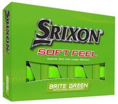 Srixon Soft Feel Golf Balls, Soft Feel 13, Brite Green