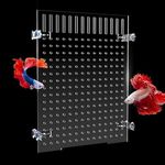 Aquarium Divider with Suction Cups (18x16 Inch)