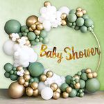 Party Propz Rubber Baby Shower Decoration Items Pack Of 53 Baby Shower Decoration Items, Mom To Be Decoration Items, Baby Shower Balloons,Multicolor